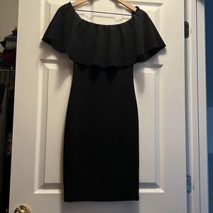 Little Black Dress Off the Shoulder